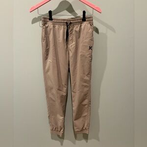 Hurley Beige Joggers with Black Drawstring